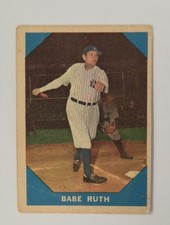 1960 FLEER Babe Ruth #3 Vintage Baseball Card