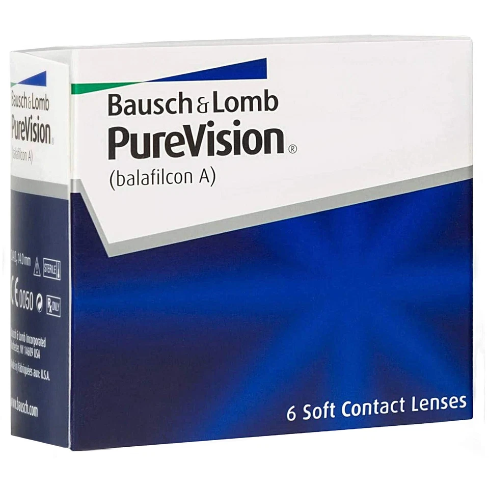 Bausch + Lomb Monatslinsen, sphärische Kontaktlinsen, weich, 6 Stück / BC 8.6... - Bild 2 von 4