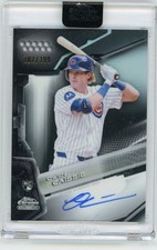 2026 HL-BC10 Topps Chrome Black Owen Caissie Auto Refractor /199 #CBA-OC Cubs