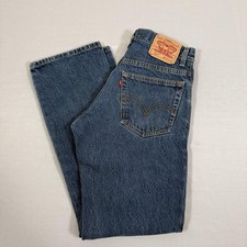 Vintage Levis Jeans Mens 32x32 Blue 517 Bootcut Denim Pants Western Y2K 2004