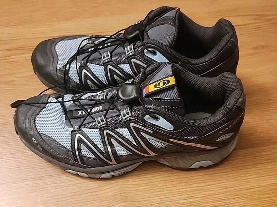 Salomon XT Wings Woman's US Size 10 Trail Running Shoes,  Grey Blue  - Image 4 of 4