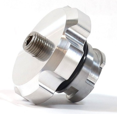 #ad #ad 2011–2025 6.7L Powerstroke Diesel Billet Oil Cap with 1 8quot; NPT Return Port BWD $39.95