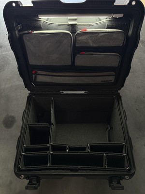 NANUK 950 Camera Case with lid organizer and trekpak pelican dividers