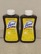 Lot of 2 Lysol Concentrate Disinfectant Original Scent 12 fl oz each
