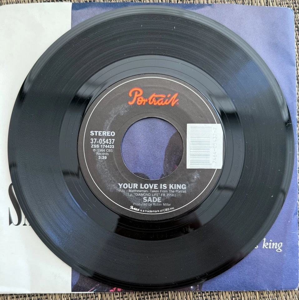 Sade - Your Love is King / Love Affair With Life - портрет 37-05437 - M - Изображение 3 из 4