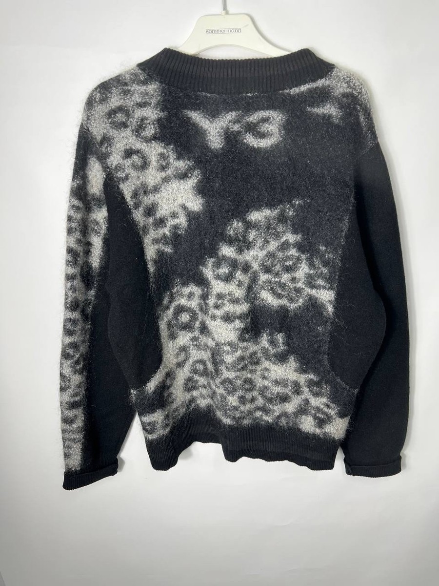 Vintage Adidas Yohji Yamamoto Y-3 Mohair Leopard Cardigan | eBay