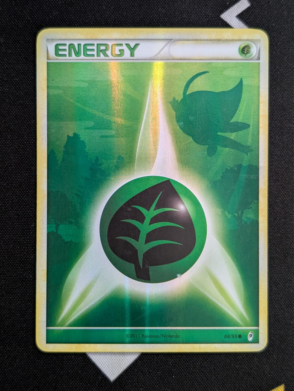 Pokemon TCG Grass Energy (Call of Legends 88/95) Reverse Holo LP