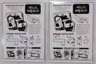 New Pair of Kid’s Meal Promo Toys from Braum’s, Construction Dice Puzzle — photo 1