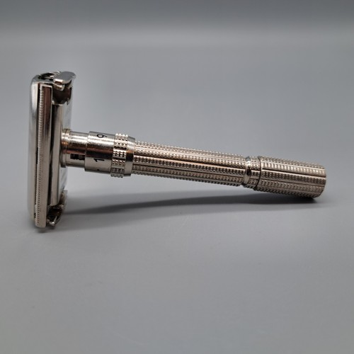 Vintage 1965 Gillette Slim Adjustable 1-9 DE Safety Razor Date Code K4 - Picture 8 of 20