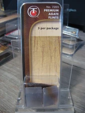 Thompson Center Muzzleloader 3 Premium Agate Flints For T/C Flint Locks 7203