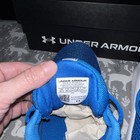 Under Armour Charged Pursuit Blue White Mesh Lace Up Running Athletic Shoes — photo 3