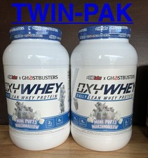 PAK DOBLE.  EHP OxyWhey Magra Whey Protein Mini Pufts Malvavisco 1,76 lb (2/26)