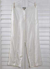 ANN TAYLOR NWT $119 Fully Lined Linen Blend Solid Dress Pants Size 12 Petite