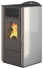 Stufa A Pellet Lory - KW 9,5 con Telecomando Col. Bianco § Punto Fuoco Punto Fuo