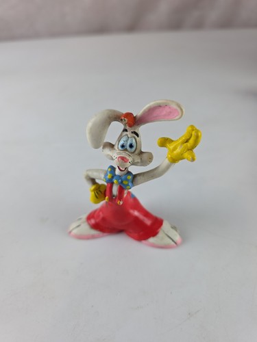 Vintage Disney (1987, Applause) Who Framed Roger Rabbit PVC Figure Damage Hair - Picture 2 of 6