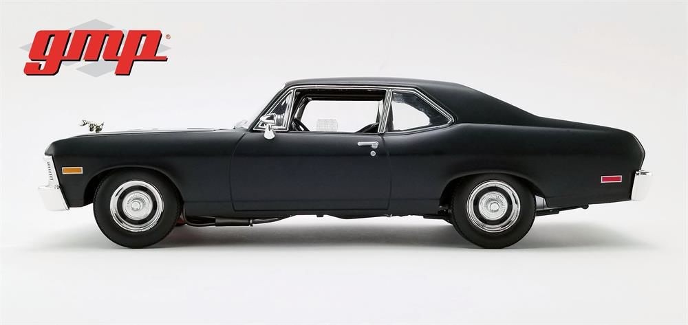 1971 Chevrolet Nova Death Proof Movie in 1:18 Scale by GMP