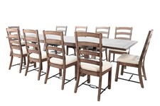 Sunny Designs Yellowstone Folding Leaf Extension Dining Set