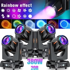 380W 20R 48Prism Moving Head Light Beam Stage DMX Spot Disco Party DJ Lighting