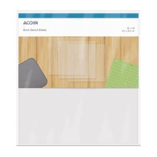 25 Pieces 4 mil Blank Stencil Material 12 x 12 inches, 4 mil, 25 packs, 4