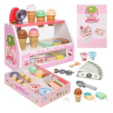Creative Ice Cream Counter Shop for Toddlers - Engaging Learning Toy Gift