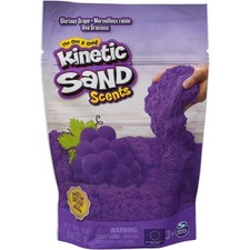 Kinetic Sand, 8oz Glorious Grape Scented Play Sand, Sensory Toys for Kids Ages