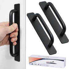 Self-Stick Instant Cabinet Handles - 2pcs Aluminum Alloy Drawer Pulls Helper