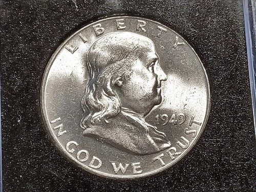 Very Choice BU 1949-S FBL Franklin Half Dollar