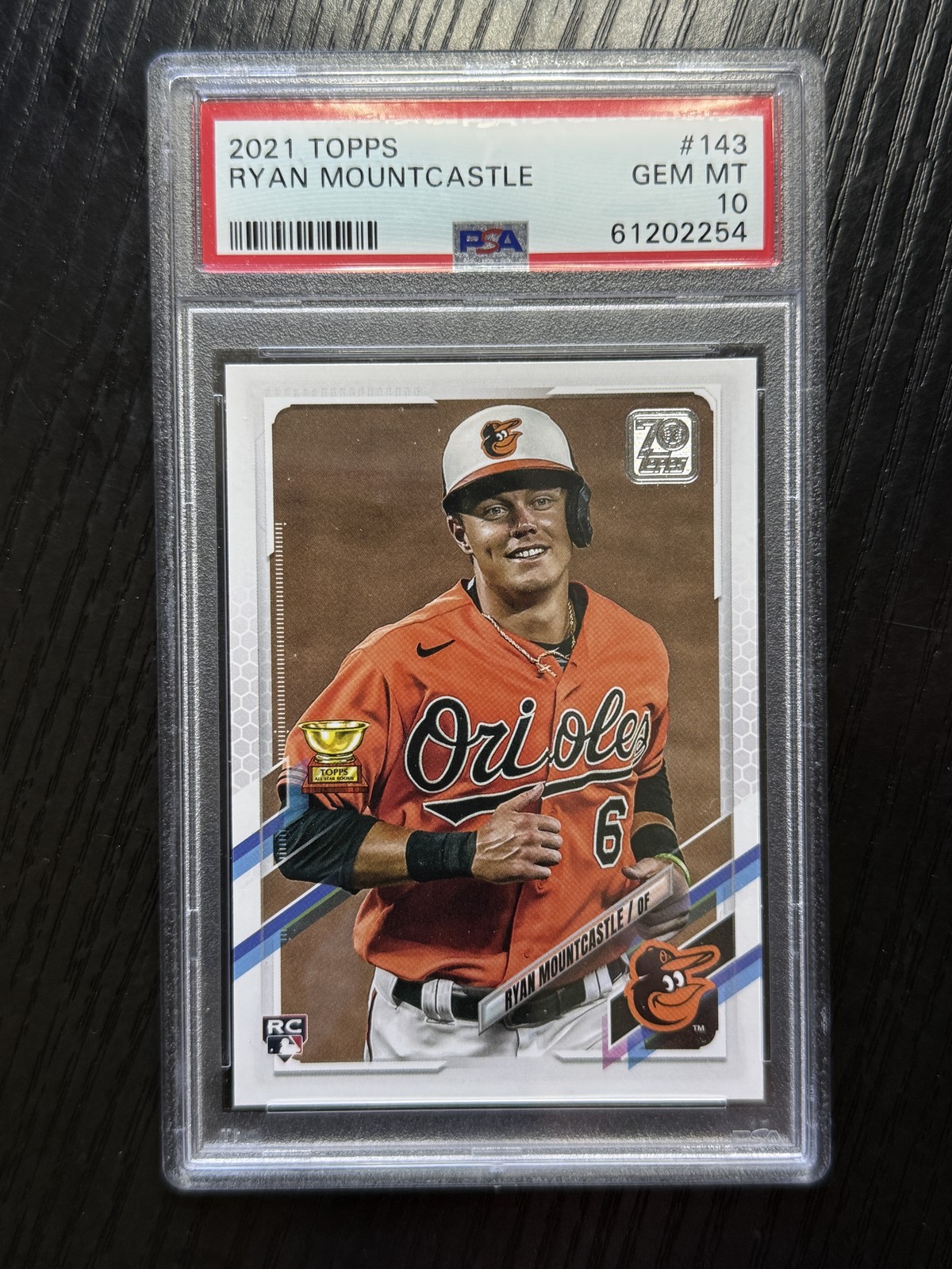 2021 Topps #143 Ryan Mountcastle PSA 10