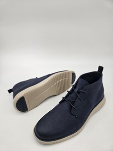 Cole Haan Men\'s Zerogrand Chukka Boots in Blue Suede Cole Haan Men main image 2