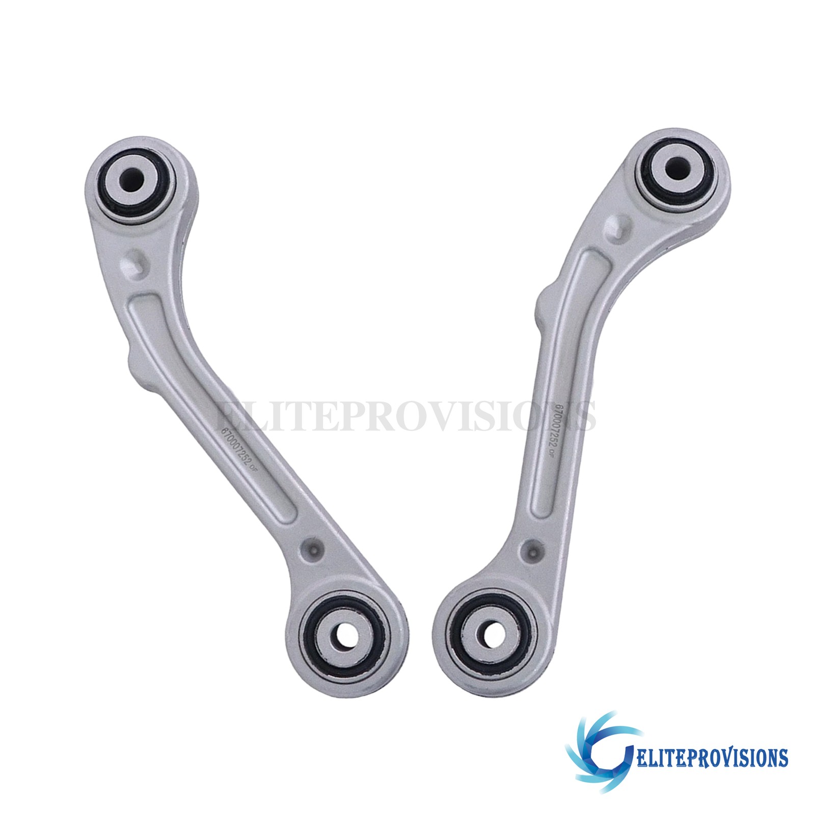 2PCS Rear Suspension Control Arm Kit 670007252 For Maserati Ghibli Quattroporte