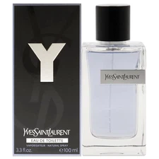 Yves Saint Laurent Y 3.3oz Men Eau De Toilette 100 ml New Free Shiping