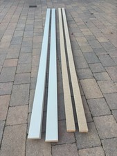 Howdens sage green Decorative Plinth Rail X 2 Full Length