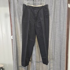 Brooks Brothers Advantage Chino Elliot Pants  Dark Navy Blue / Gray 36 x 30