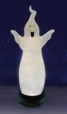 Midnight Manor Halloween Smoky Ghost LED Lighted Acrylic Waterglobe