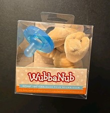 WubbaNub Brown Puppy Pacifier , 0-6 Months