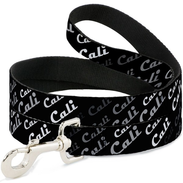 "Dog Leash Cali Fade Diagonal Black/Gray/White Narrow 0.5\" (Us Import)"-image