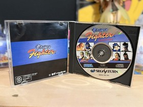Virtua Fighter Sega Saturn Japan Import Complete CIB Manual Disc Tested