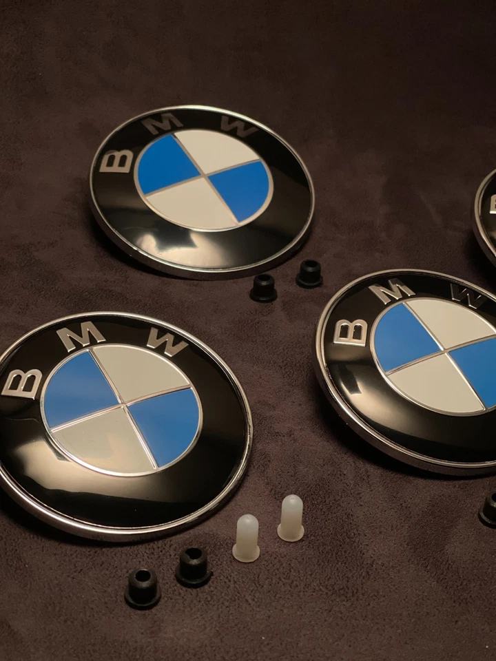 BMW Emblem Set Blau Weiss Z3 / Z4, etc für Motorhaube & Heckklappe & Kotflügel - Bild 3 von 4