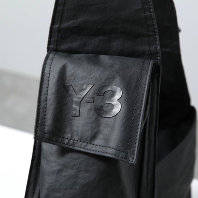 Y-3 Newspaper バッグS ヨウジ ヤマモト Yohji Yamamoto Y-3 NEWSPAPER S Shoulder Bag Men Water-Repellent