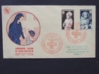 France FDC/1er Jour Red Cross - 1951 MH Michel 933/934 SoStpl