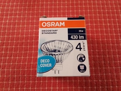 Stückpreis Osram Halogen Decostar 51S 430lm 44865 WFL 35W 36° 12V GU5,3 Neu+OVP