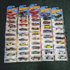 Large Lot of 48 Hot Wheels 2018-2025 Diecast Cars New On Card