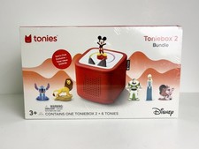 Tonies Disney Sunset Red Toniebox 2 Bundle with 6 Tonies Sealed New
