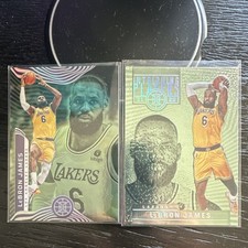Panini Illusions LeBron James Lakers 2021-22 Basketball Card Lot