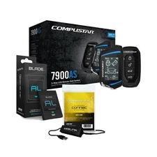 Compustar CS7900-AS 2-Way Car Remote Start & Alarm Bundled with +(1) ADS-Blad...