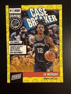 2022 Panini National Convention - Case Breaker Ja Morant #CB16 /199