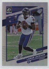 2021 Panini Donruss Optic Holo Prizm Lamar Jackson #128