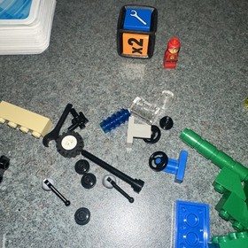 LEGO Games 3844 Creationary Board Game Parts Only (incomplete) See Photos