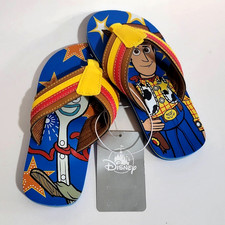 Disney Toy Story Kid's Flip-Flops Woody Forky Size 11/12