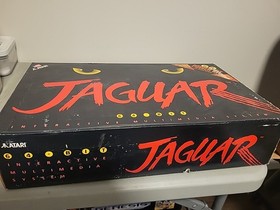 ATARI  64-BIT JAGUAR  CONSOLE, CIB